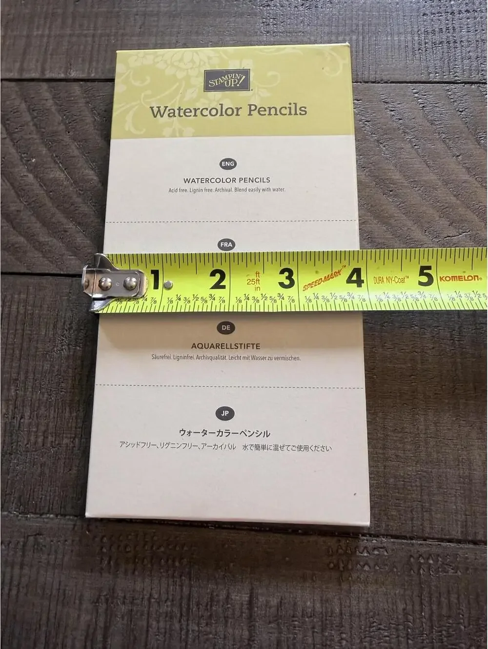 Stampin’ Up Watercolor Pencils